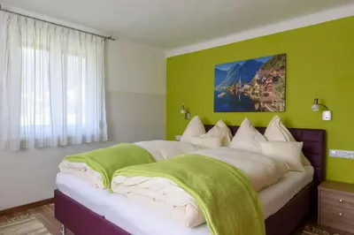 Ein Bett oder Betten in einem Zimmer der Unterkunft Trendapartment