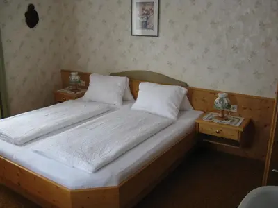 Ein Bett oder Betten in einem Zimmer der Unterkunft Haus Pfarrkirchner