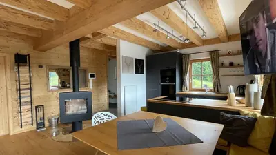 Küche/Küchenzeile in der Unterkunft Mankerl Hütte Lachtal