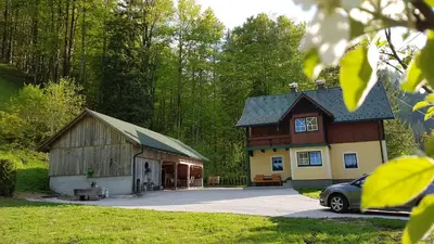 Das Gebäude in dem sich das Chalet befindet
