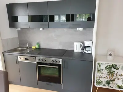 Küche/Küchenzeile in der Unterkunft GRASSEGGER APPARTEMENTHAUS