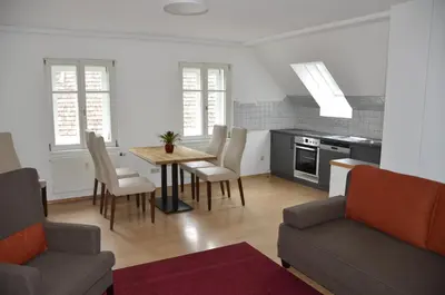 Küche/Küchenzeile in der Unterkunft GRASSEGGER APPARTEMENTHAUS