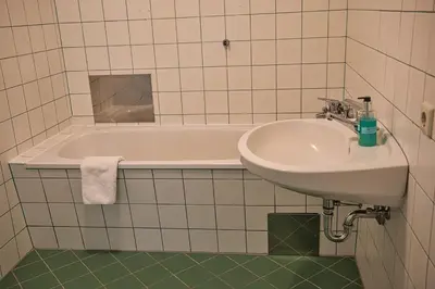 Ein Badezimmer in der Unterkunft GRASSEGGER APPARTEMENTHAUS