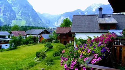 Naturlandschaft in der Nähe der Pension