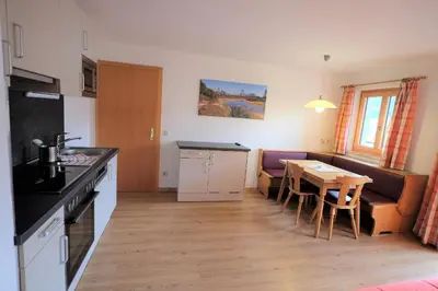 Küche/Küchenzeile in der Unterkunft Haus Weitgasser