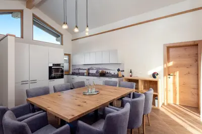 Küche/Küchenzeile in der Unterkunft CHALET MONTIS