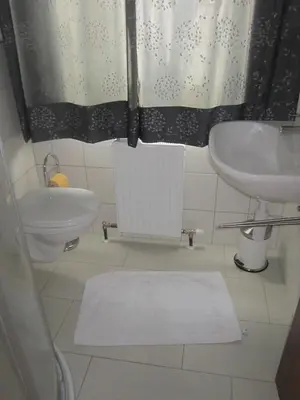 Ein Badezimmer in der Unterkunft Oberbichlgut