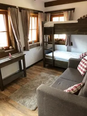 Ein Bett oder Betten in einem Zimmer der Unterkunft Amadehaus