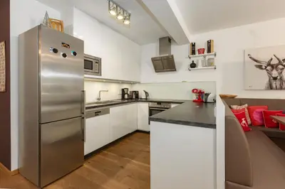 Küche/Küchenzeile in der Unterkunft Appartement Traumblick by Schladming-Appartements