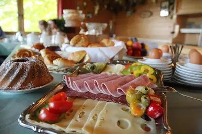 Essen im Hotel oder in der Nähe