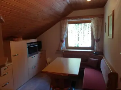 Küche/Küchenzeile in der Unterkunft Gästehaus Pehab