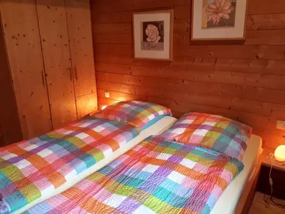 Ein Bett oder Betten in einem Zimmer der Unterkunft Milena-Hütte