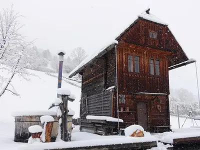 Hüttenferien Köberlhof im Winter