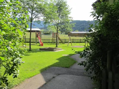 Naturlandschaft in der Nähe des Chalets