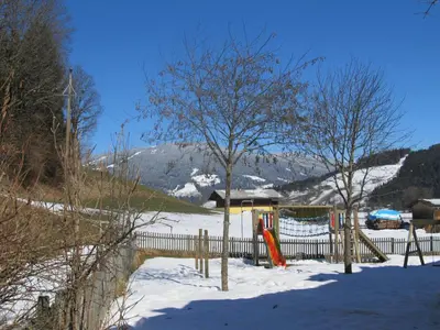 Naturlandschaft in der Nähe des Chalets