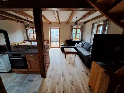 Küche/Küchenzeile in der Unterkunft Ferienhaus Gaiswinkler