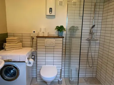 Ein Badezimmer in der Unterkunft Ferienhaus Gaiswinkler