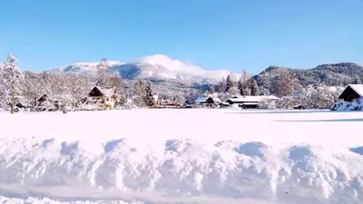 Haus Moni im Winter
