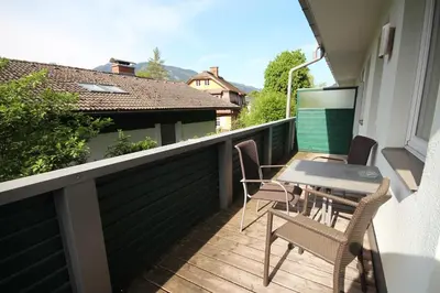 Ein Balkon oder eine Terrasse in der Unterkunft Appartement Lilie by Schladming-Appartements