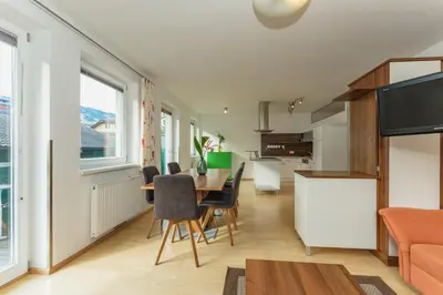 Küche/Küchenzeile in der Unterkunft Appartement Lilie by Schladming-Appartements