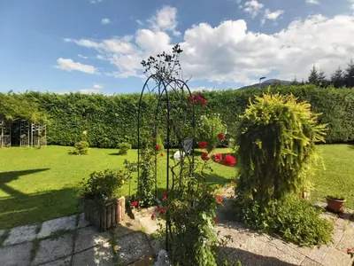 Ein Garten an der Unterkunft Appartment LuKi