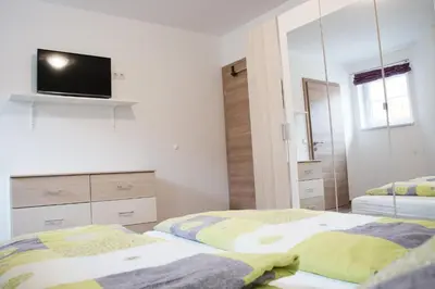 Ein Bett oder Betten in einem Zimmer der Unterkunft Appartement Therese