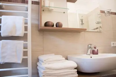 Ein Badezimmer in der Unterkunft Appartement Therese