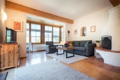 TV/Unterhaltungsangebot in der Unterkunft Appartements Coburg by Schladming-Appartements