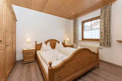Ein Bett oder Betten in einem Zimmer der Unterkunft Appartements Coburg by Schladming-Appartements