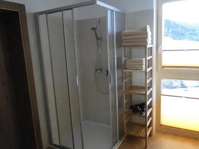 Ein Badezimmer in der Unterkunft Appartement Gipfelsturm