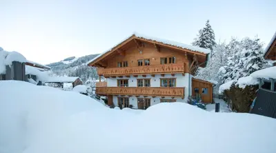 Haus Berge Appartements im Winter
