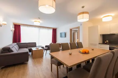 Küche/Küchenzeile in der Unterkunft Apartment Dorf Wagrain Alpenleben by AlpenTravel