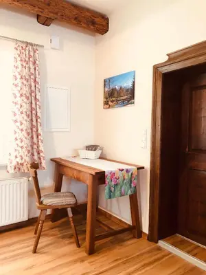 Grundriss der Unterkunft Ferienwohnung Klampfermühle