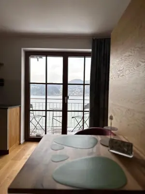 Ein Bett oder Betten in einem Zimmer der Unterkunft Brunnwirt ESSEN & WOHNEN