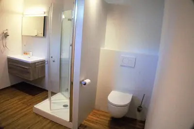 Ein Badezimmer in der Unterkunft Hotel Wahlmüller