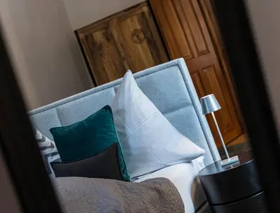 Ein Sitzbereich in der Unterkunft Ferienwohnung Bad Aussee Your Austrian Home