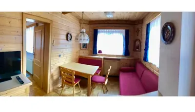 Ein Sitzbereich in der Unterkunft Appartements Futtertrögl