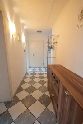 Küche/Küchenzeile in der Unterkunft Ferienwohnung Michael