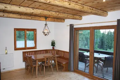 Grundriss der Unterkunft Blockhütte Radmer