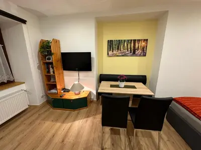 TV/Unterhaltungsangebot in der Unterkunft Ferienwohnung Wohlfahrter