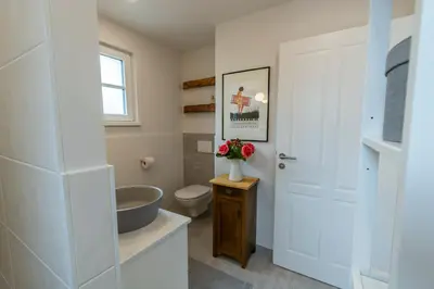 Ein Badezimmer in der Unterkunft Chalet 164