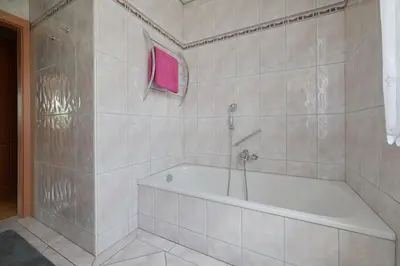 Ein Badezimmer in der Unterkunft Ferienwohnung AOLI