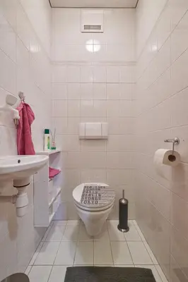 Ein Badezimmer in der Unterkunft Ferienwohnung AOLI