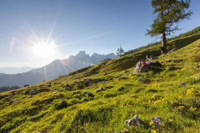 Naturlandschaft in der Nähe des Hotels