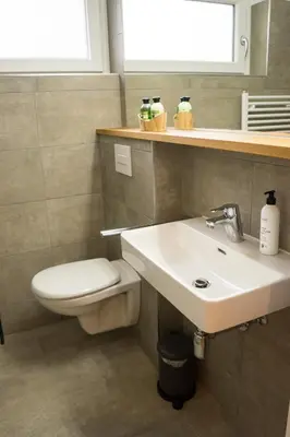 Ein Badezimmer in der Unterkunft Am Grimming 16