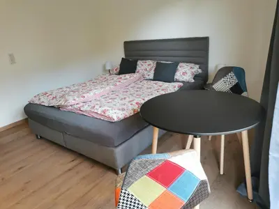 Ein Bett oder Betten in einem Zimmer der Unterkunft Am Grimming 16