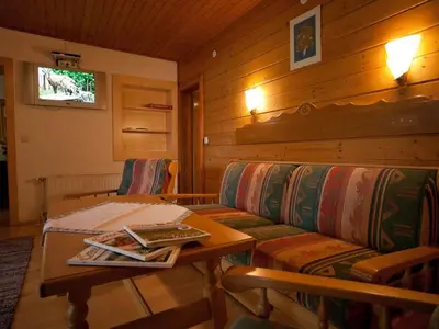 Ein Sitzbereich in der Unterkunft Apartment Wohnung 5 by Interhome