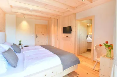 Ein Bett oder Betten in einem Zimmer der Unterkunft Florineum