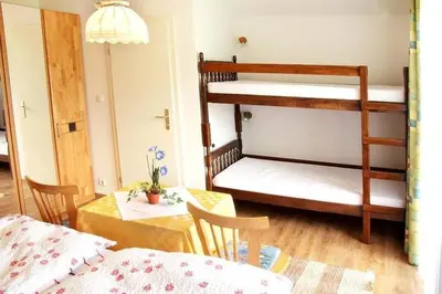 Ein Bett oder Betten in einem Zimmer der Unterkunft Bio-Bauernhof Greiml