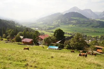 Naturlandschaft in der Nähe der Ferienwohnung